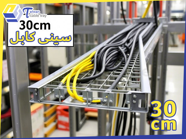 فروش عمده سینی کابل عرض 30 سانتی متری با بهترین قیمت