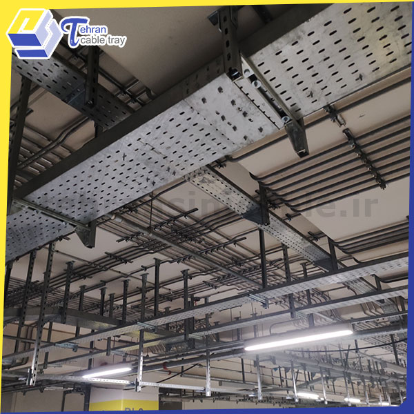 سینی کابل نصب شده در پروژه مربوط سینی کابل گالوانیزه گرم و سرد