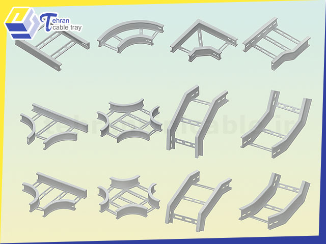انواع اتصالات نردبان کابل با قیمتی ارزان ومناسب لاله زار در انواع گالوانیزه گرم و سرد