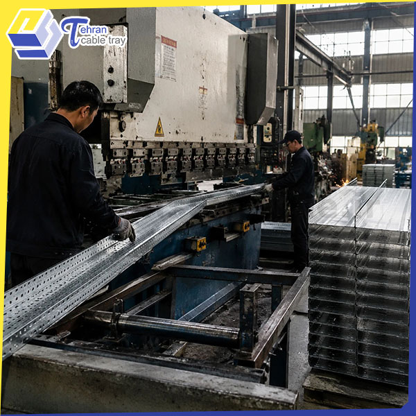 تولید کننده سینی کابل در انواع مختلف Cable tray manufacturer